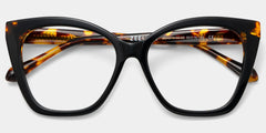 Kira Black Frame Glasses with Butterfly Frame Online | ZEELOOL