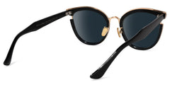 Laraine Cat Eye Black Sunglasses | Zeelool Glasses