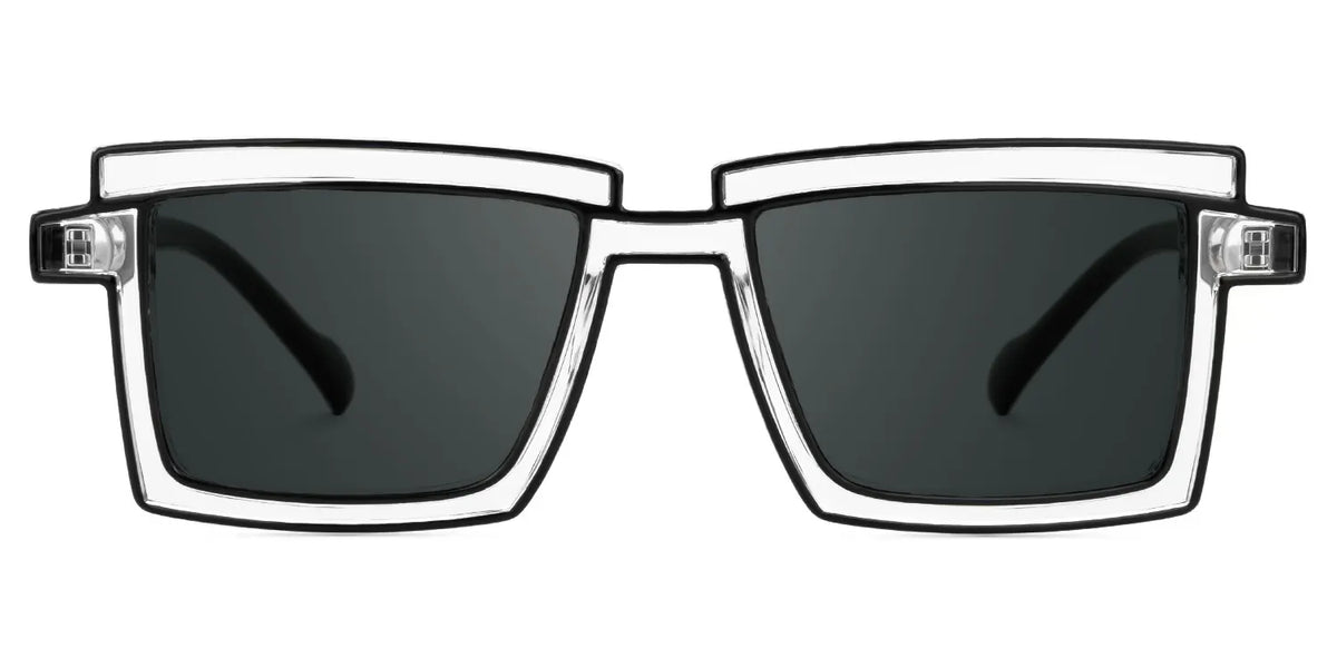 Zephyr Clear Glasses in Cyberpunk Style Sunglasses