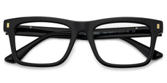 Men's Black Eyeglasses With Rectangle Shape