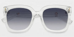 Ebony Square Clear Clear Frame Glasses | Zeelool