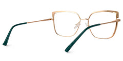 Grasso Square Two-Tone Glasses