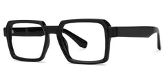 Rectangle Fabien Black Color Frame Glasses | Zeelool