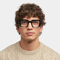 Bobbee Square Black Glasses | Zeelool Glasses