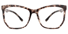 Libby Geometric Tortoise Glasses | Zeelool Glasses
