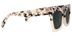 Benitez Square Two-Tone Frame and Prescription Sunglasses