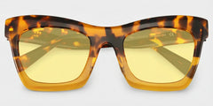 Benitez Square Tortoise Frame Glasses | Zeelool Optical