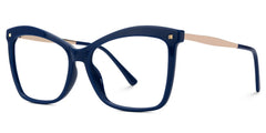 Isaebella Butterfly Blue Frame Glasses | Zeelool Optical