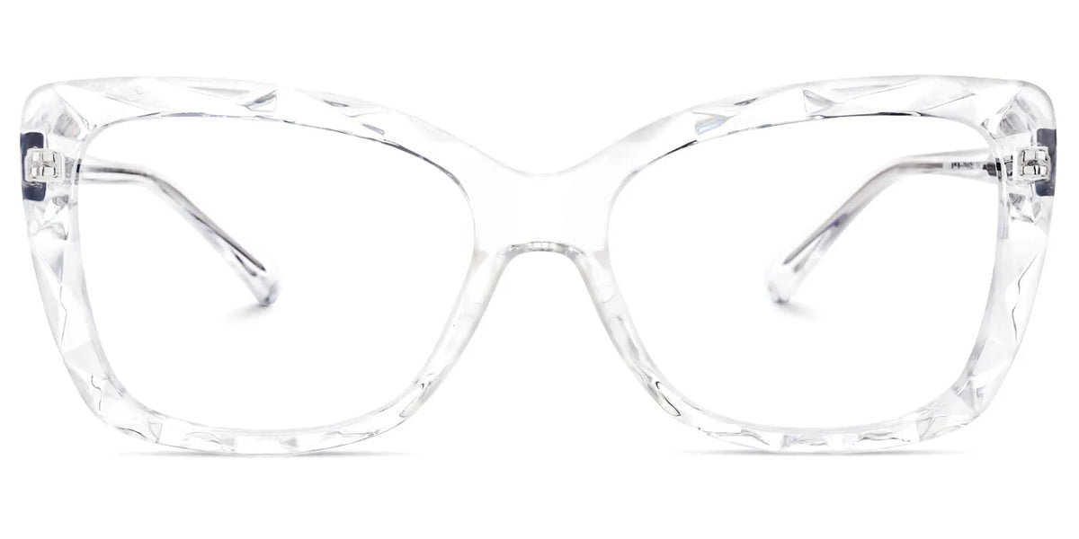Edna Cateye Clear Frame Glasses | Zeelool Optical