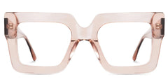 Brandon Beige Eyeglasses and Square Wide Frames