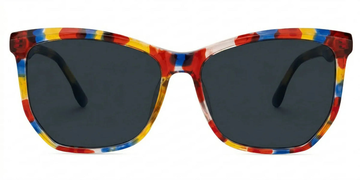 Geometric Libby Multicolor Glasses deals -Zeelool Glasses