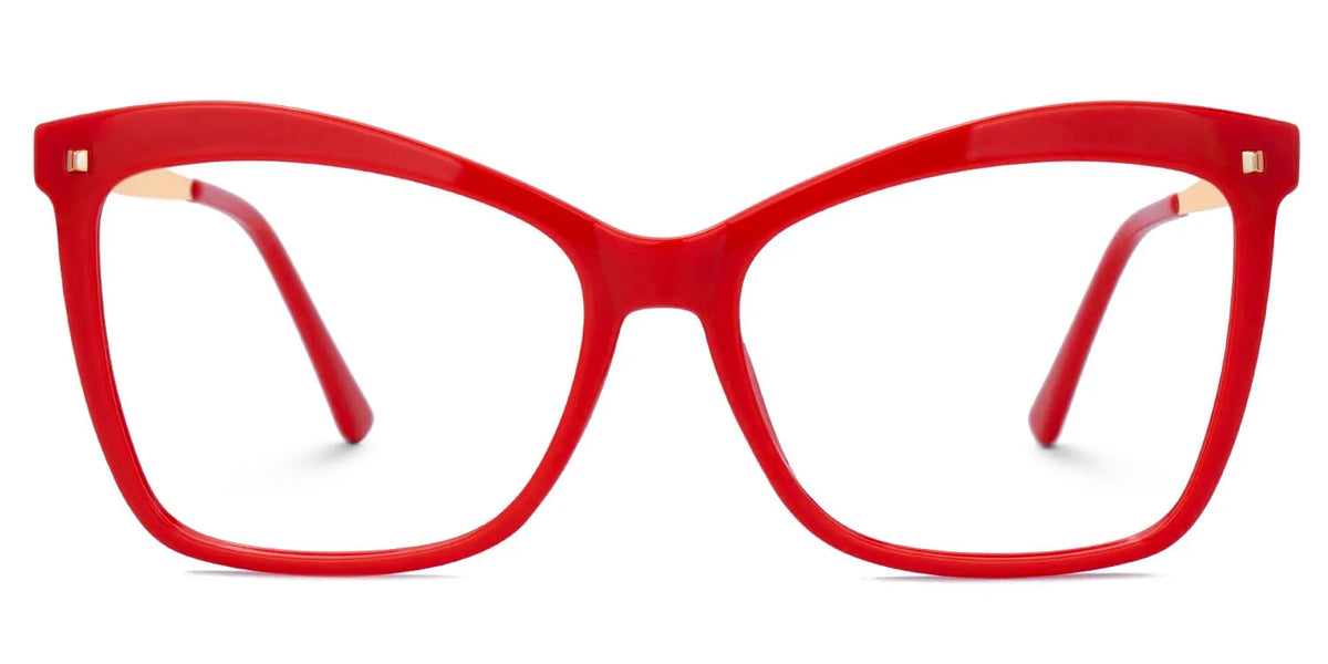 Isaebella Butterfly Red Eyeglasses and Thin Frames
