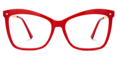 Isaebella Butterfly Red Eyeglasses and Thin Frames