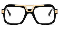Croswell Acetate Aviator Black Frame Glasses | Zeelool