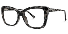 Edna Cateye Gray-Tortoise Glasses