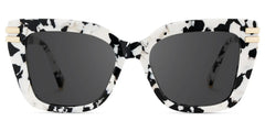 Cow Print Glasses with Square Frames