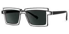 Zephyr Clear Glasses in Cyberpunk Style Sunglasses
