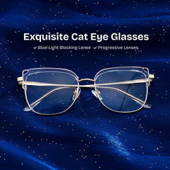 Samson Clear Square Glasses With Adjustable Nose Pads Design