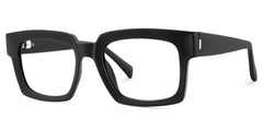 Amadeo TR90 Rectangle Black Frame Glasses | Zeelool