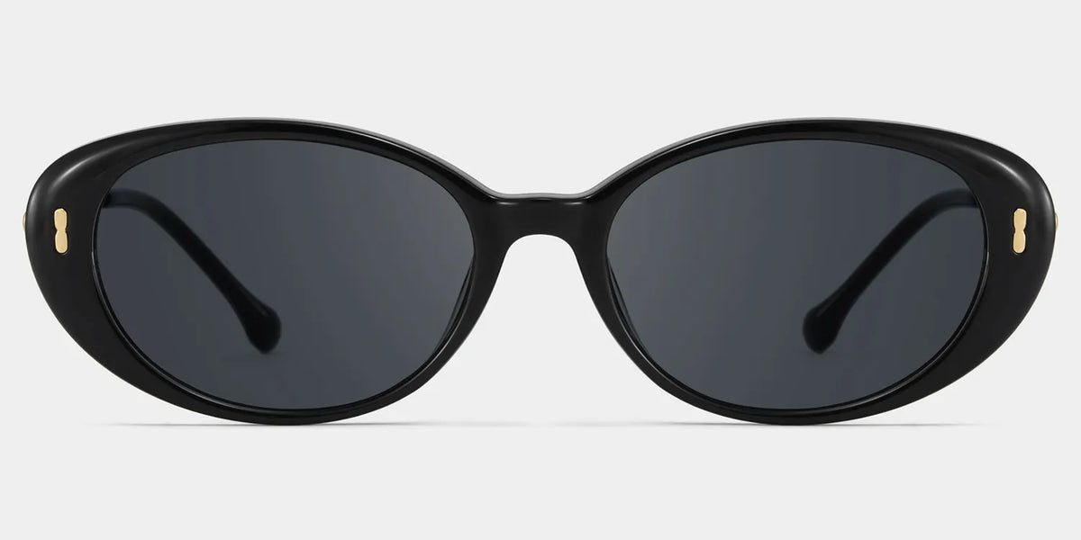 Blaire Black Frame Glasses with Oval Frame Online | ZEELOOL