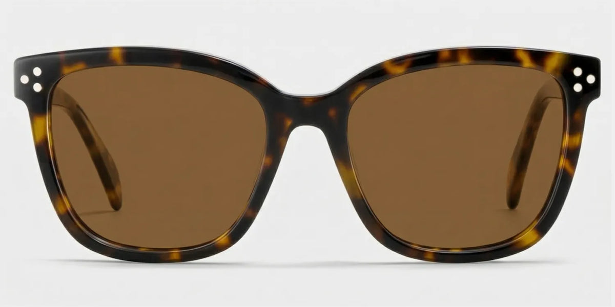 Scarlett Tortoise Frame Glasses with Square Frame Online | ZEELOOL