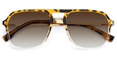 Aviator Kilworth Tortoise clear Glasses deals -Zeelool Glasses