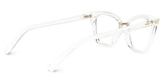 Chandrikar Cat Eye Clear Frame Glasses | Zeelool Optical