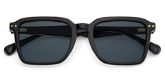 Vickerie Thin Black Glasses in Square Design | Zeelool