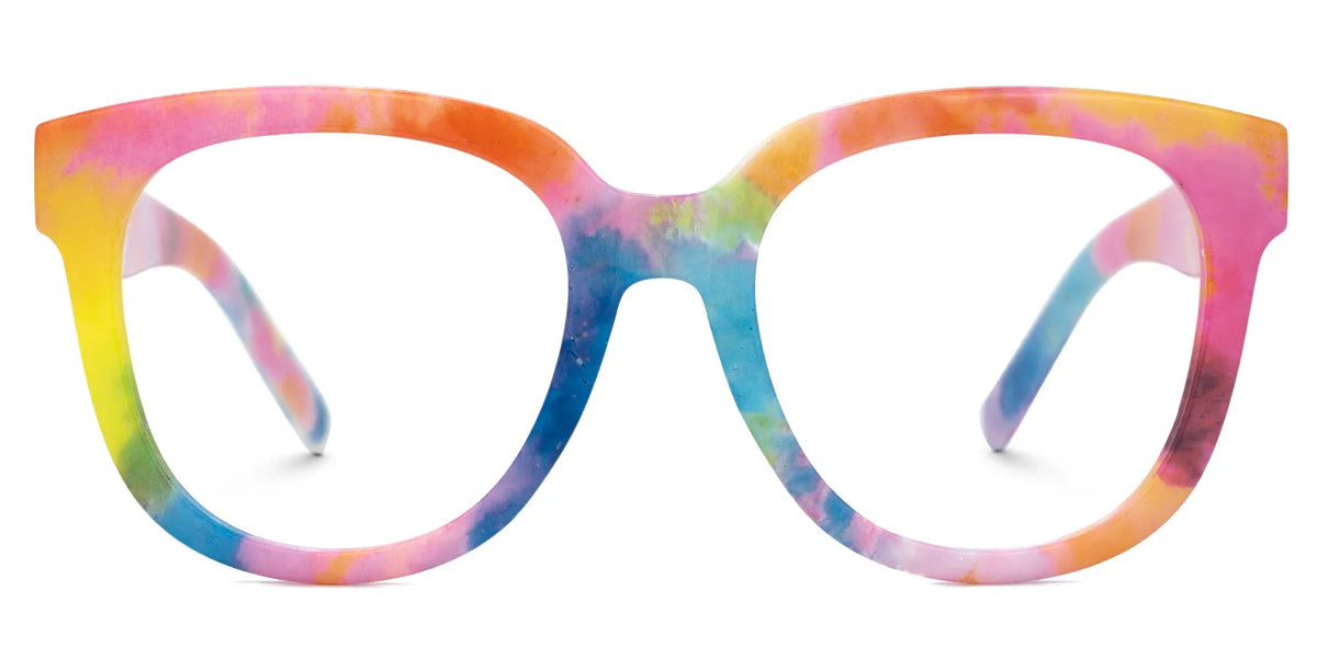 Rainbow Square Frame Glasses - Harrell on Sale | Zeelool