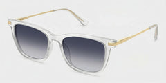 Selena Rectangle Clear White Glasses Bling Frames | ZEELOOL