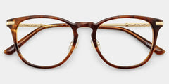 Laura Tortoise Frame Glasses with Square Frame Online | ZEELOOL