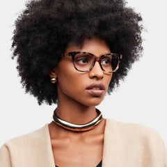 Vivienne Pink Frame Glasses with Rectangle Frame Online | ZEELOOL