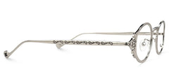 Oval Serena Silver Eyeglasses and Glasses Frames Deals