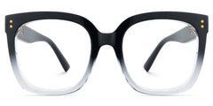 TR90 Ebony Eyeglasses, Ebony Square Glasses -Zeelool Glasses