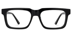 Larsen Black Rectangle Glasses Frames For Men | Zeelool