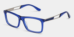 Morgan blue rectangle glasses Online | ZEELOOL