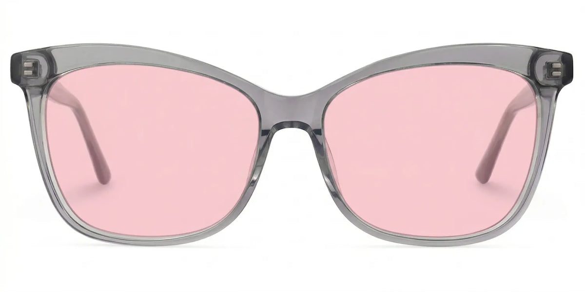 Alfred Butterfly Gray Frame Glasses | Zeelool Optical
