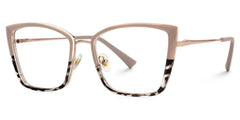 Mariie Butterfly Two-Tone Full-Frame Glasses | Zeelool