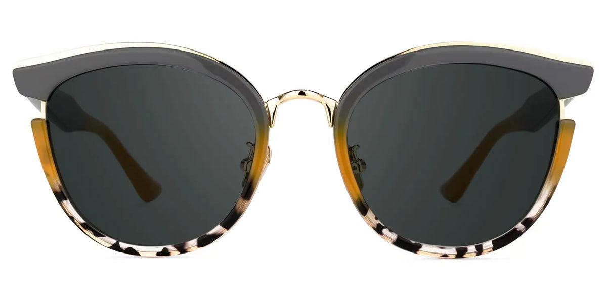 Laraine Cat Eye Gray Frame Sunglasses | Zeelool Optical