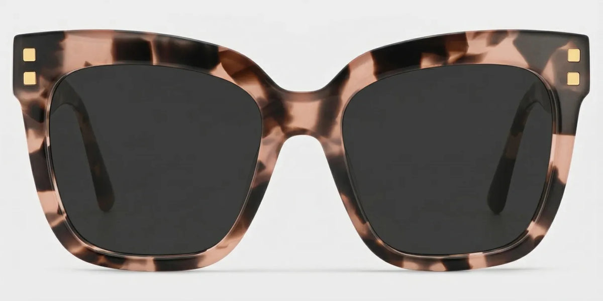 Minguela Square Cheetah Print Tortoise Glasses | Zeelool