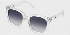 Ebony Square Clear Clear Frame Glasses | Zeelool