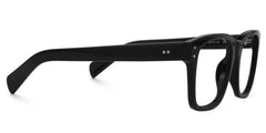 Fussell Square Black Full-Frame Glasses | Zeelool