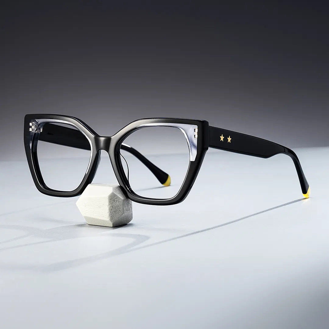 Butterfly Spectacle Frames With Black Color