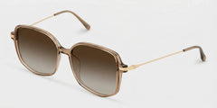 Payton Geometric Beige Frame Glasses | Zeelool Optical