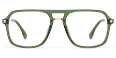 Aviator Kilworth Green Glasses deals -Zeelool Glasses
