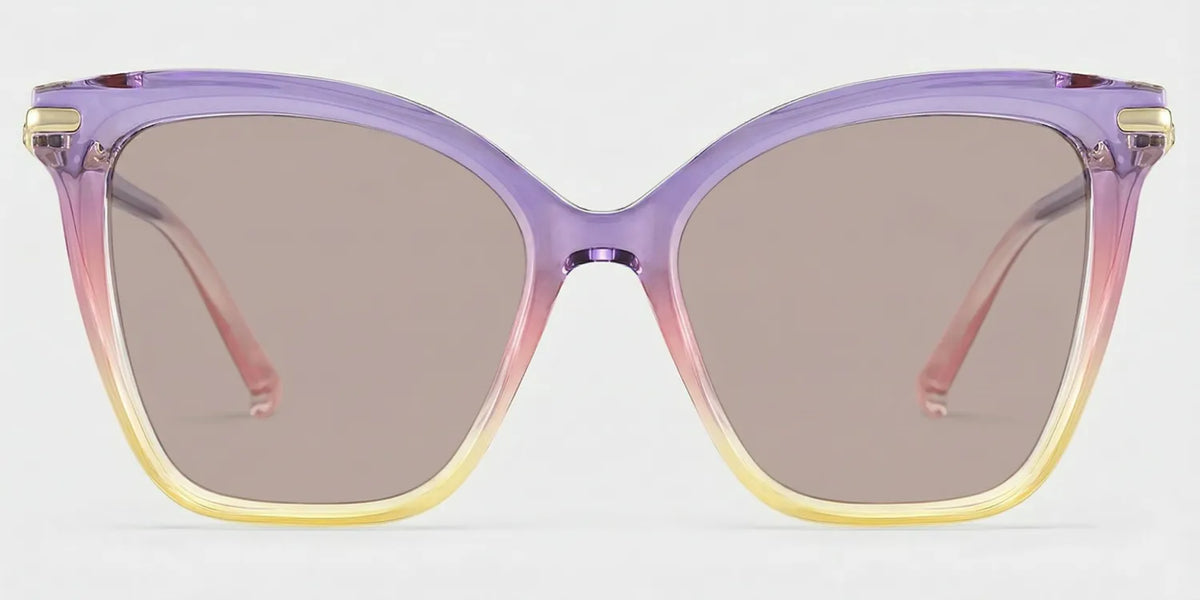 Lamar Multicolor Frame Glasses with Butterfly Frame Online | ZEELOOL
