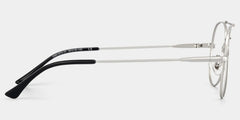Aviator Silver Glasses | Zeelool Glasses