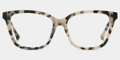 Lena Square Tortoise Frame Eyeglasses for Woman| ZEELOOL