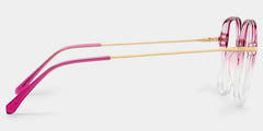 Payton Square Geometric Ombre Frame Glasses | Zeelool