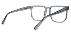 Matherne Square Clear Gray Eyeglasses | Zeelool Optical